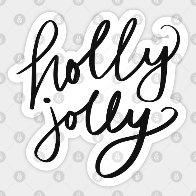 Holly and Jolly Sticker by SturgesC